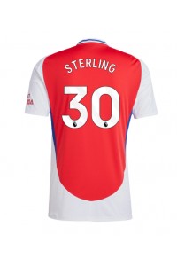 Arsenal Raheem Sterling #30 Jalkapallovaatteet Kotipaita 2024-25 Lyhythihainen